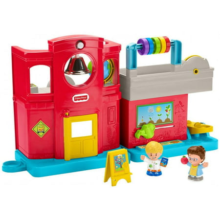 Little People Friendly School Interactive with Music & Sounds Doll Playsets