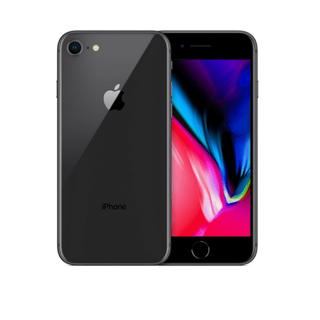 Restored Apple iPhone 8 256GB, Space Gray - Unlocked LTE (Refurbished), Space Gray