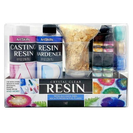 ArtSkills DIY Epoxy Resin Arts & Crafts Activity Kit, 27 Pieces