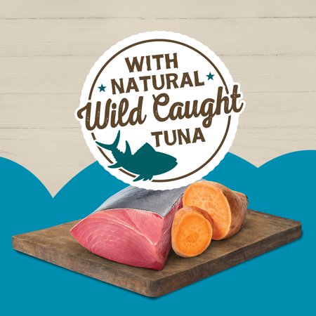 Friskies Tuna & Sweet Potato Flavor Chunks Wet Cat Food , 5.5 oz. Cans (24 Count)