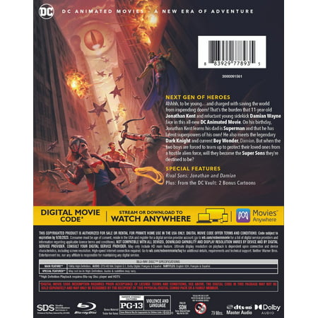 Batman and Superman: Battle of the Super Sons (Blu-ray + Digital Copy)