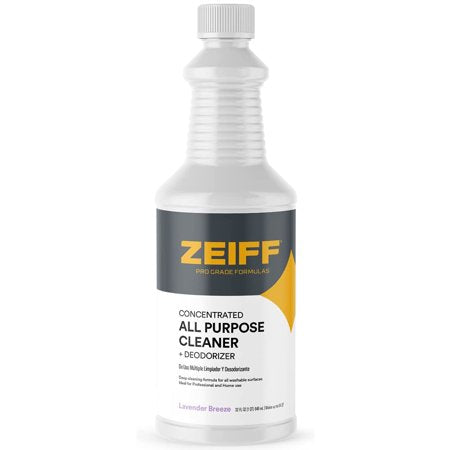 Zeiff All Purpose Cleaner and Deodorizer for Household Cleaning 32 oz, 32 fl oz