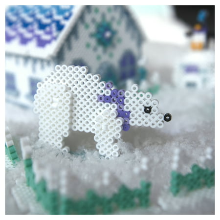 Perler Polar Ice House Fused Bead Kit, Ages 6 and up, 12006