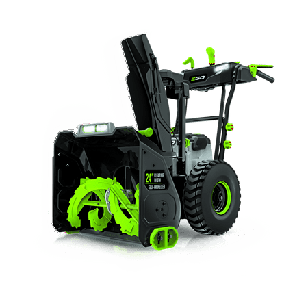 Ego Power+ Snow Blower 24" Self-Propelled 2 Stage With Two 7.5 Ah Batteries