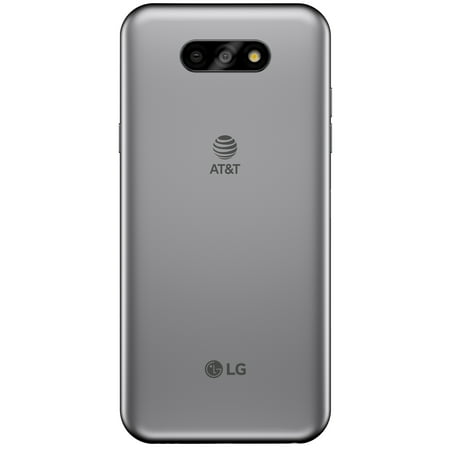 AT&T LG Phoenix 5 16GB, Silver - Prepaid Smartphone