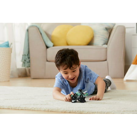 VTech Switch and Go Triceratops Racer Transforming Dino to Vehicle