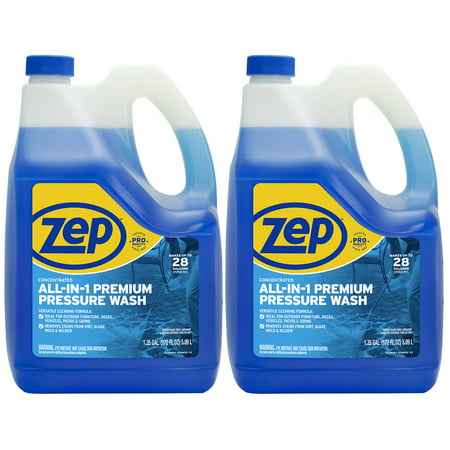 Zep All-In-1 Pressure Wash cleaner 172 ounce ZUPPWC160 (Pack of 2), Pack of 2