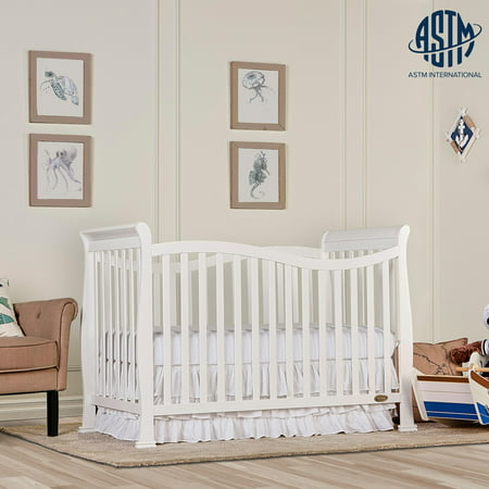 Dream On Me Violet 7-in-1 Convertible Crib WhiteWhite,