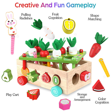 Montessori Learning Toys for Toddler, Educational Toys for Toddler, Toys for 1 2 3 Year Old Boys & Girls