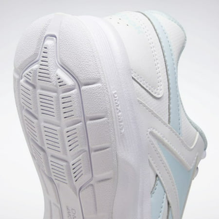 Reebok Walk Ultra 7 DMX MAX Women's Shoes, WHITE / Glass Blue / Collegiate Royal, 6.5