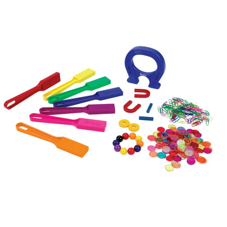 Learning Resources Super Magnet Lab Kit - 119 Pieces, STEM Toys for Boys and Girls Ages 5+ , Science Learning Activities for Kids