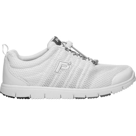 Women's TRAVEL WALKER Sneakers WHITE 6 B, White Mesh, 6