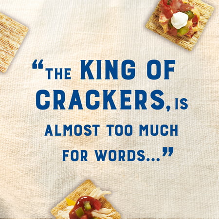 Triscuit Original Whole Grain Wheat Crackers, Holiday Crackers, 8.5 oz, 8.5 oz
