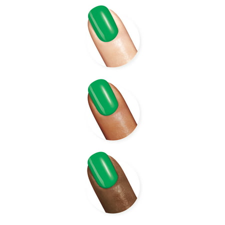 Sally Hansen Xtreme Wear Nail Polish, Tan-Lime, 0.4 fl oz, Chip Resistant, Bold Color, Tan-Lime