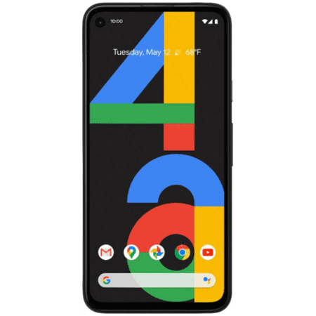 Google Pixel 4a 5G 128GB Factory Unlocked Google Edition 6GB RAM Phone Black