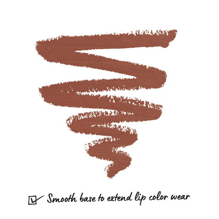 NYX Professional Makeup Slim Lip Pencil, Long-Lasting Creamy Lip Liner, CoffeeCoffee,