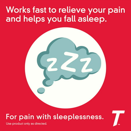 Tylenol PM Extra Strength Pain Reliever & Sleep Aid Caplets, 225 ct