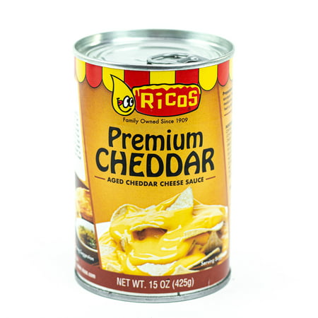 Ricos Premium Cheddar Aged Cheese Sauce, 15 oz