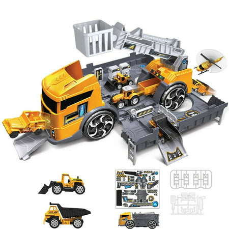 Promotion clearance! Toys for Boys Engineering Transformation Truck Car Toys for 3 Year Old Boys Vehicles Gifts Kids Toys for Age 3 4 5 6 7 Year Old Boys B, B