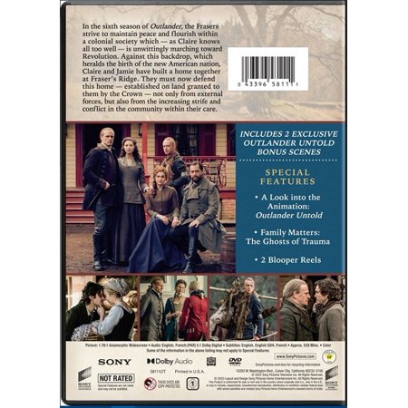 Outlander: Season 6 (DVD)