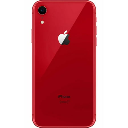 Restored Apple iPhone XR 64GB Factory Unlocked Smartphone 4G LTE iOS Smartphone (Refurbished), Red