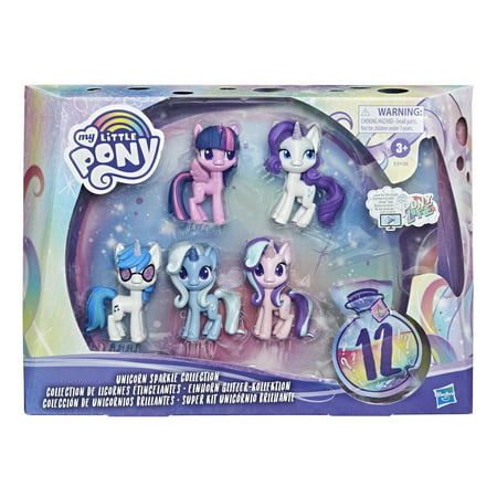 My Little Pony Unicorn Sparkle Collection, 5 Characters, 12 Surprises