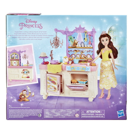 Disney Princess Belle's Royal Kitchen Playset, Includes 13 Accessories