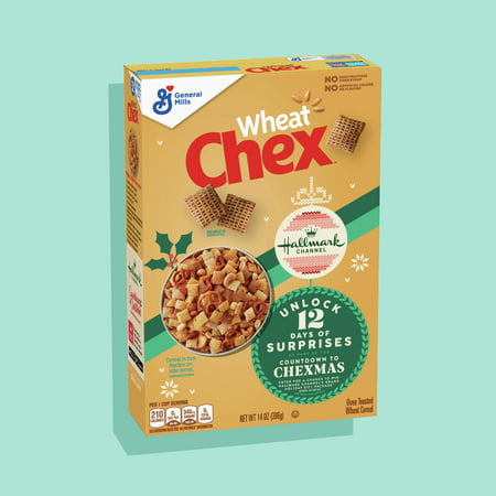 Wheat Chex Breakfast Cereal, Whole Grain, 19 oz Box