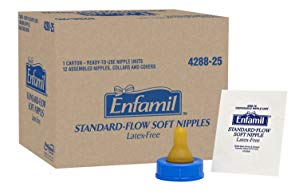 Enfamil Standard-Flow Soft Nipple (Pack of 12)