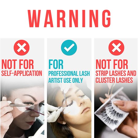 Extra Strong Evolution Advanced Eyelash Extension Glue - Stacy Lash (0.17 fl.oz/ 5ml)/ 1 Sec Drying Time/ 6 Weeks Retention/Maximum Bonding Power/ Very Low Fumes/Professional Use Only Black Adhesive