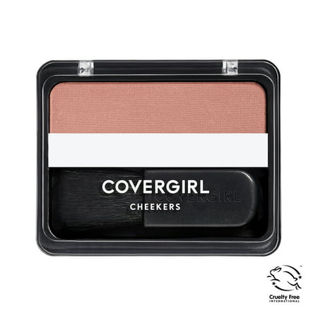 COVERGIRL Cheekers Blendable Powder Blush, 130 Iced Cappucino, 0.12 ozIced Cappucino,