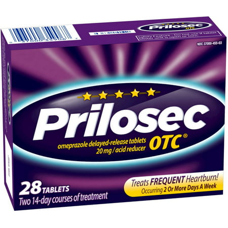 6 Pack - Prilosec OTC Acid Reducer Tablets 28 ea