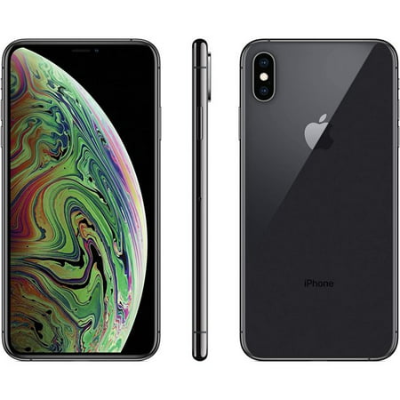 Restored Apple iPhone XS 256GB Unlocked (Refurbished), Space Grey