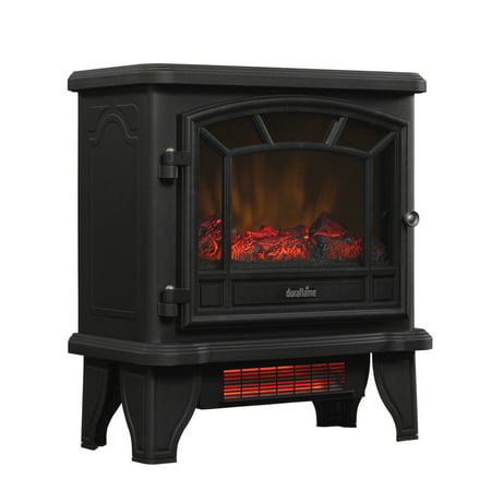 Duraflame? Infrared Quartz Electric Fireplace Stove Heater, BlackBlack,