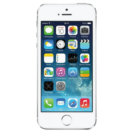 Apple iPhone 5s 16GB Unlocked GSM 4G LTE Phone w/ 8MP Camera - Silver (Used)