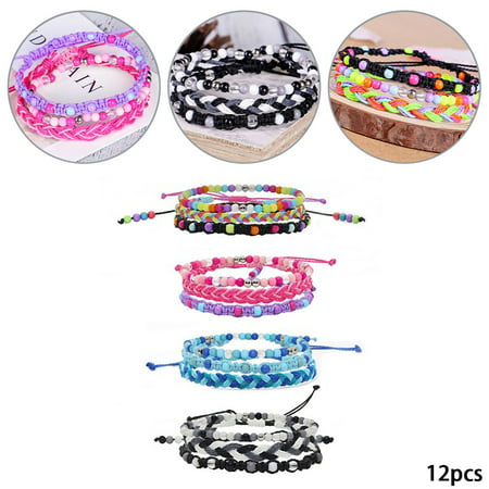 Giugt 12Pcs Bracelets for Teen Girls, Kids Friendship Bracelets for Girls, Party Favors for Pre Teen Girl