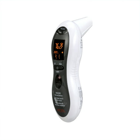 MOBI DualScan Ultra Pulse Ear & Forehead Thermometer and Heart Rate Monitor