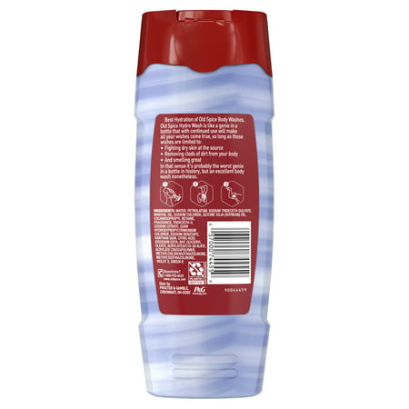 Old Spice Men's Moisturizing Hydro Body Wash Smoother Swagger, 16 fl oz