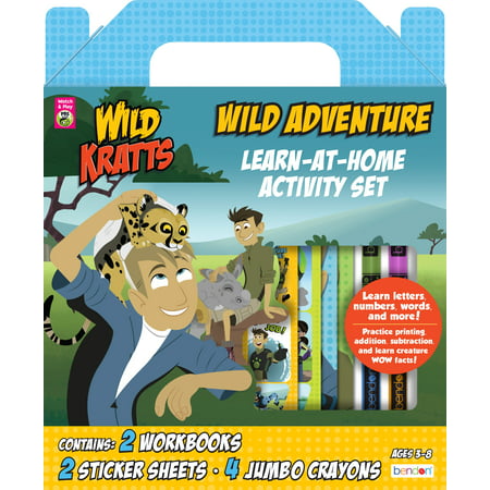 PBS Kids Wild Kratts Learn At Home Educational Kit