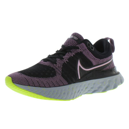 Nike React Infinity Run 2 Fk Womens Shoes Size 11, Color: Black/Pink/GrapeBlack/Pink/Grape,