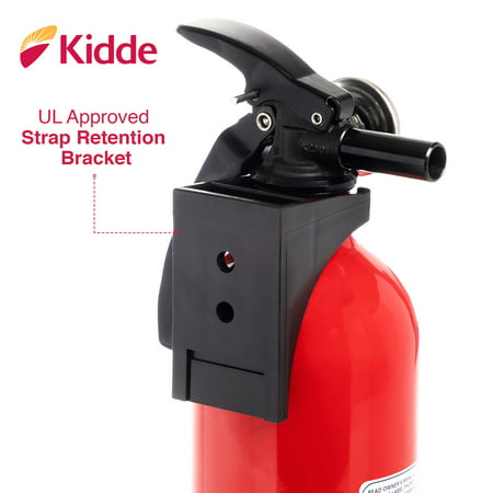 Kidde Multipurpose Home Fire Extinguisher, UL Rated 1-A:10-B:C, Model KD82-110ABC, Red