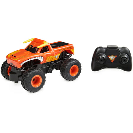 Monster Jam, Official El Toro Loco Remote Control Monster Truck, 1:24 Scale, 2.4 GHz, for Ages 4 and up