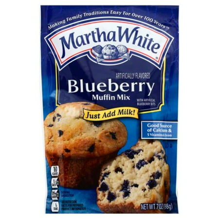 Martha White Blueberry Muffin Mix, 7 Oz Bag