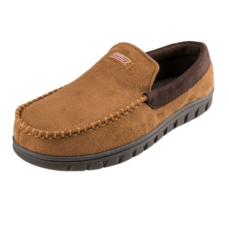 Genuine Dickies Men's Indoor/Outdoor Venetian Moccasin Slipper (Tan, Size Medium (8-9))Tan,