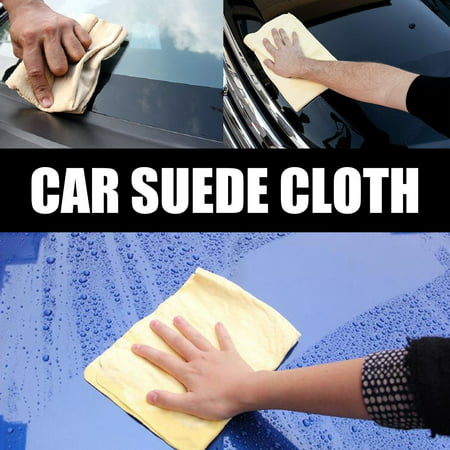 Household Cleaners Home Essentials Suede Cloth For Car 2 Pack Wipes Super Absorbent Car Dry Towel Lint Free Streak Free For Car Wash Car Details, Multicolor