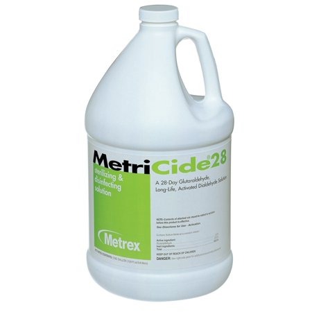 MetriCide 28 Sterilizing and Disinfecting Solution, 1 Gallon Jug - Case of 4