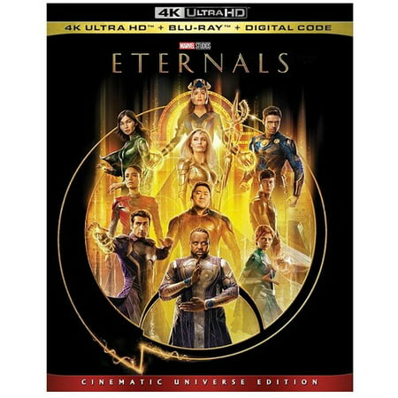 Eternals (4K Ultra HD + Blu-Ray + Digital Code)