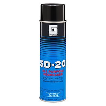 SD-20 All Purpose Cleaner, Multipurpose Degreaser Aerosol 20-oz By Spartan