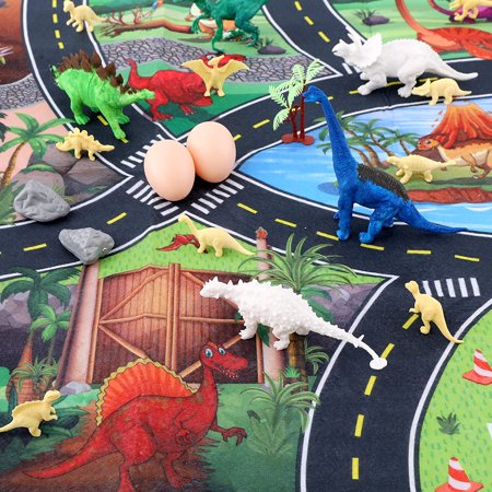 Powiller 8 PCS Dinosaur Painting Kit, Dinosaur Arts and Crafts for Kids, 3D Craft Kit with 8 Colors, Dinosaur Toys Birthday Gifts for Boys and Girls