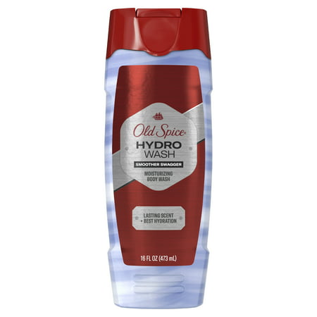 Old Spice Men's Moisturizing Hydro Body Wash Smoother Swagger, 16 fl oz